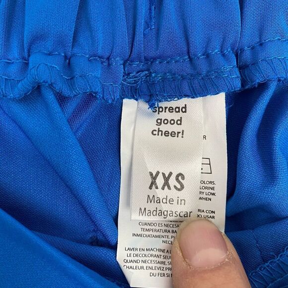 NWT WonderWink Wonderwork 5212 UnisexAdult Drawstring Cargo Scrub Pants Blue XXS - Picture 14 of 16